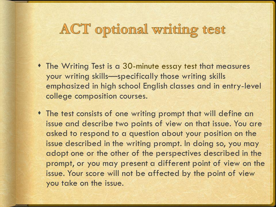 The ACT Test: US Students